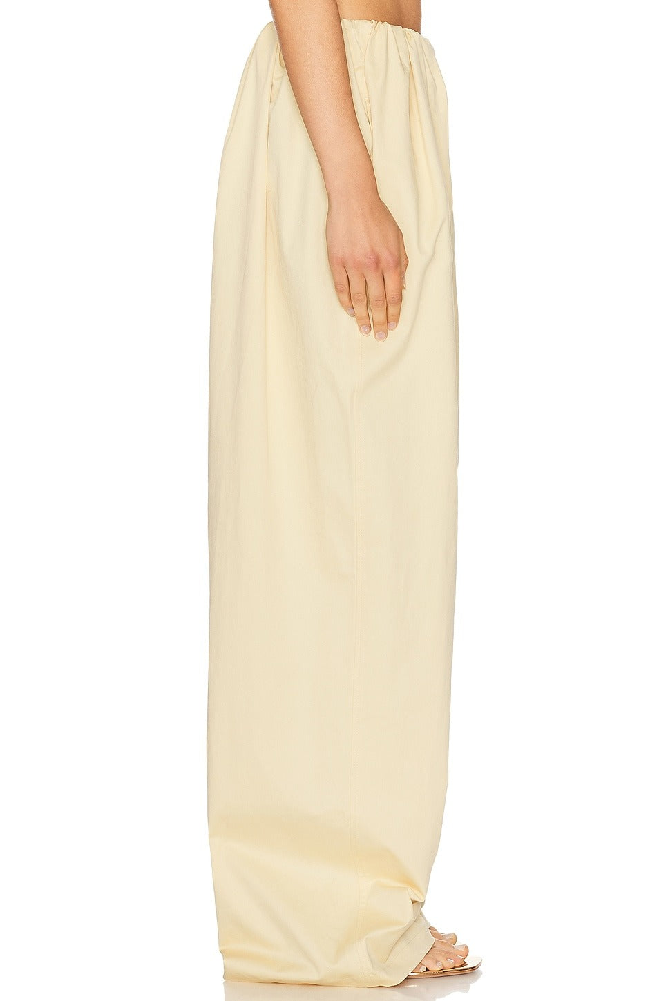 Cotton Twill Puff Pant