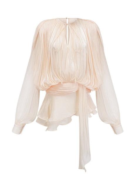 Eugénie ruffled mini dress