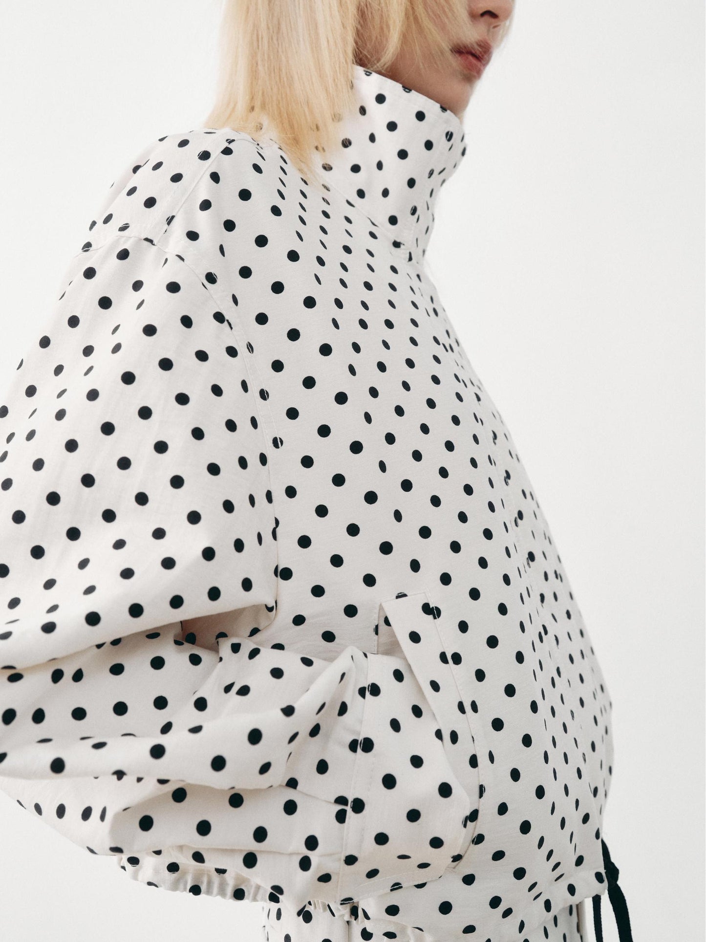 Trendy Polka Dot Jacket