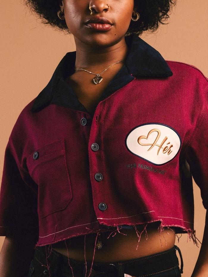 Stylish Cropped Blazer Top