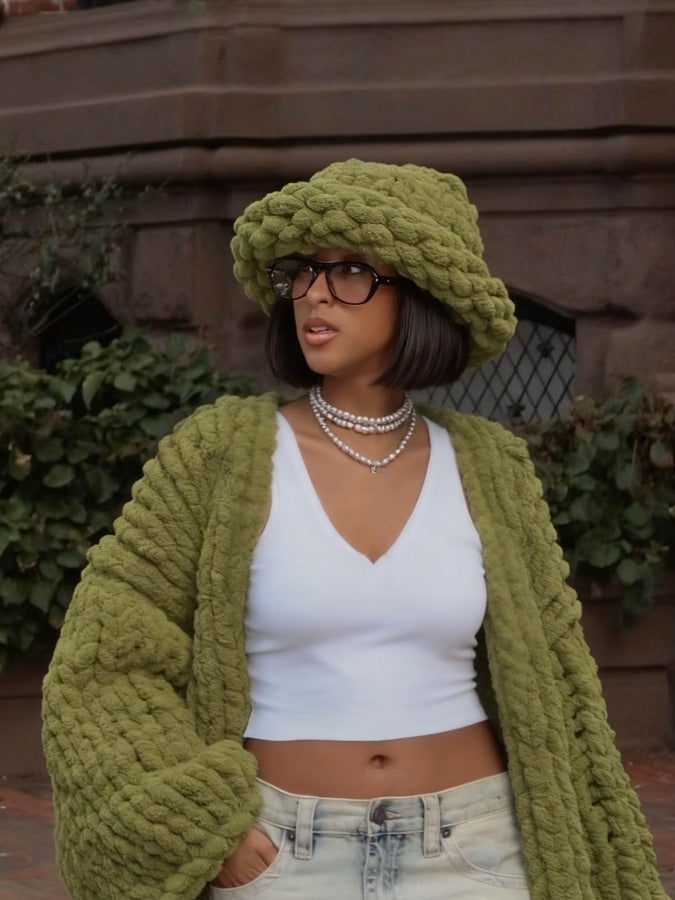 Woven Bucket Hat