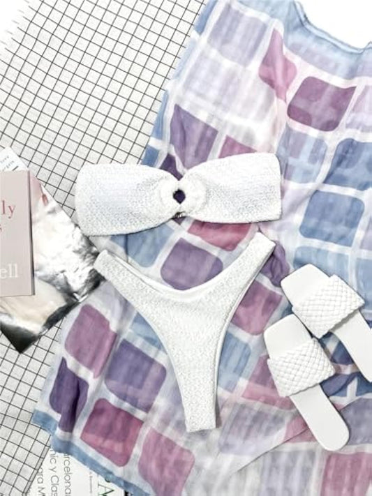 Elegant White Lingerie Set