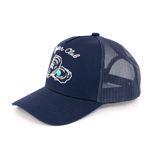 Embroidery Oyster Breathable Cap