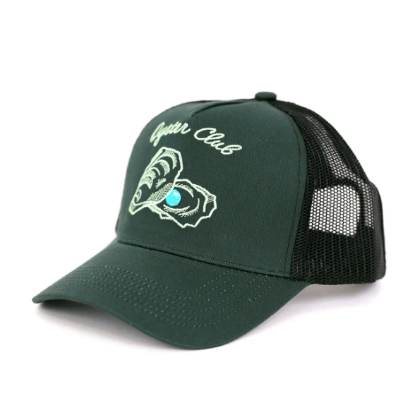 Embroidery Oyster Breathable Cap