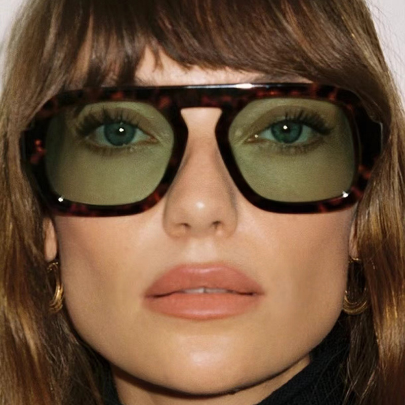 Single Beam Aviator Sunglasses