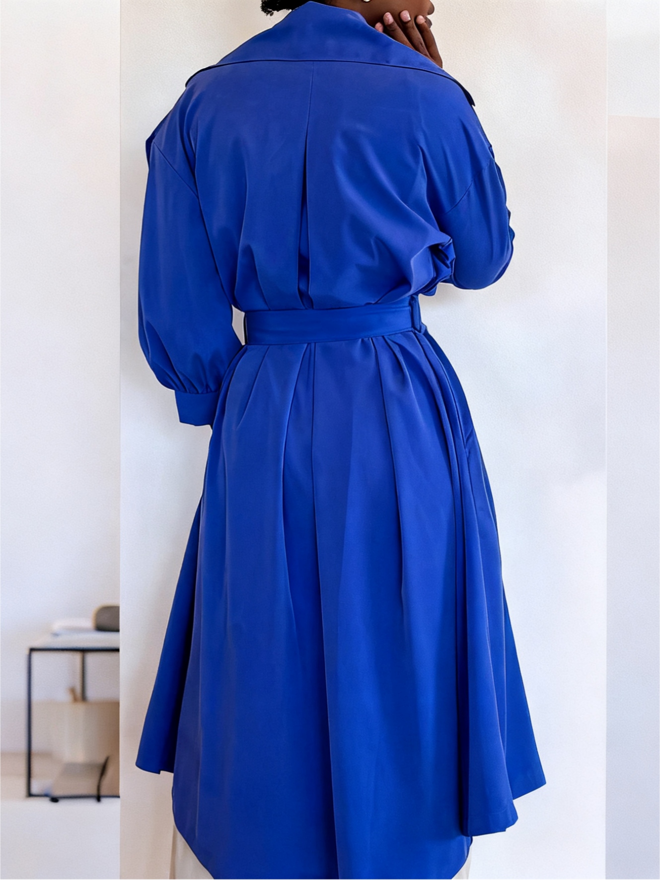 Royal Blue Trench coat
