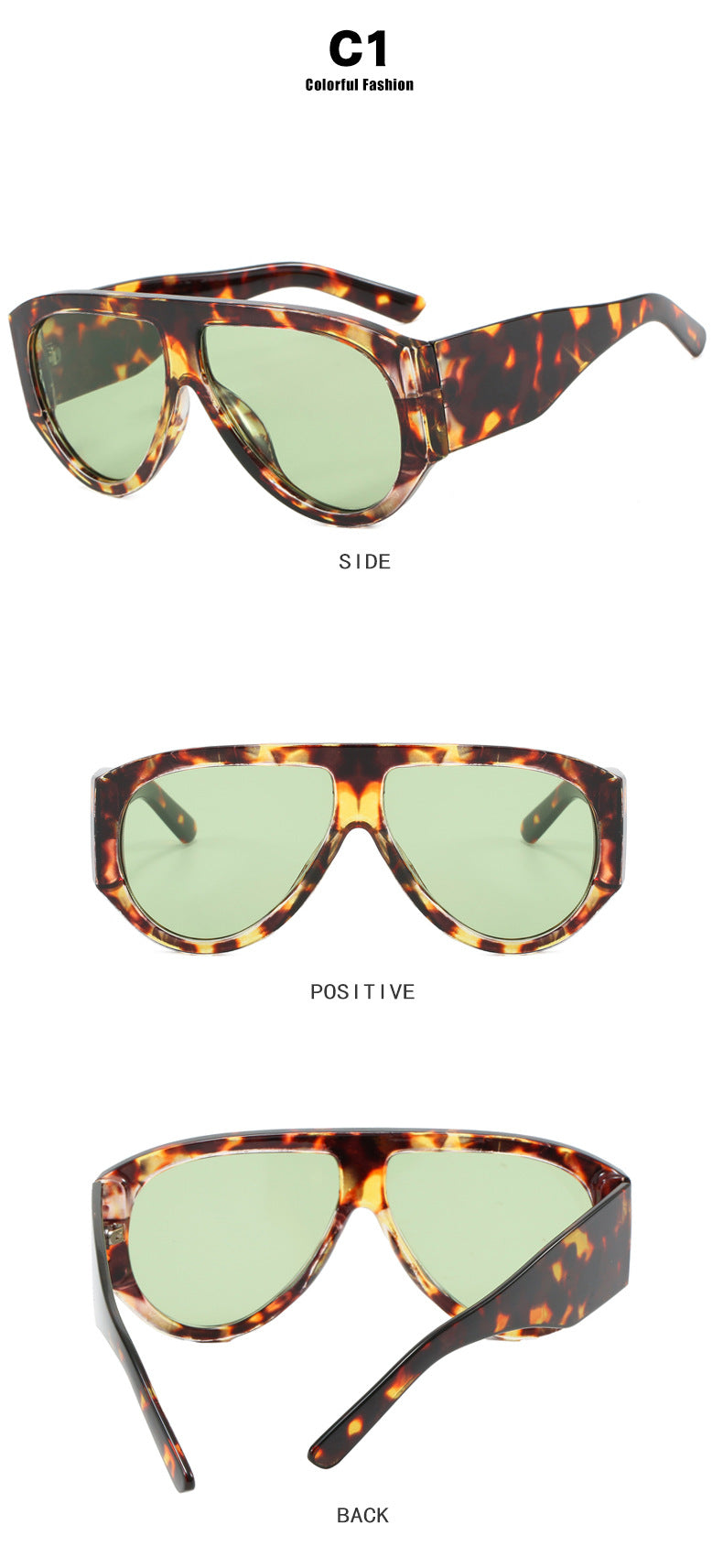 Fashion Wide-brimmed Sunglasses