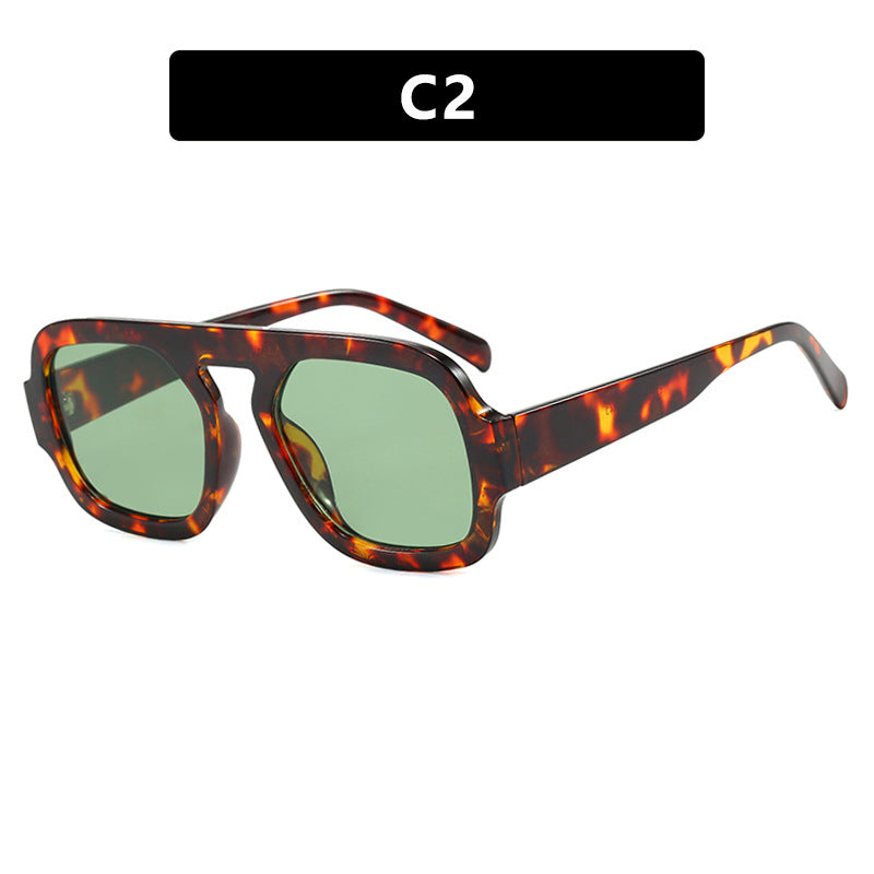 Single Beam Aviator Sunglasses