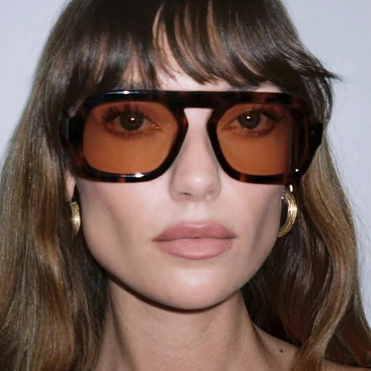 Single Beam Aviator Sunglasses
