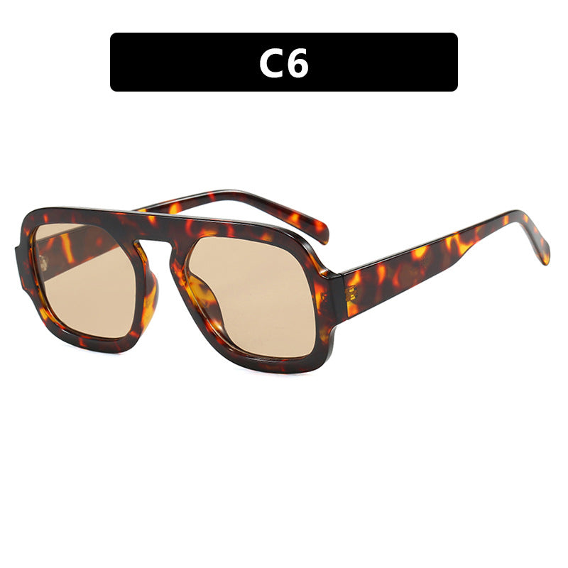 Single Beam Aviator Sunglasses
