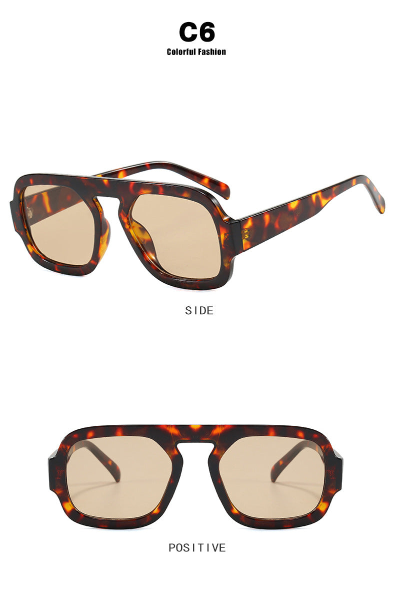 Single Beam Aviator Sunglasses