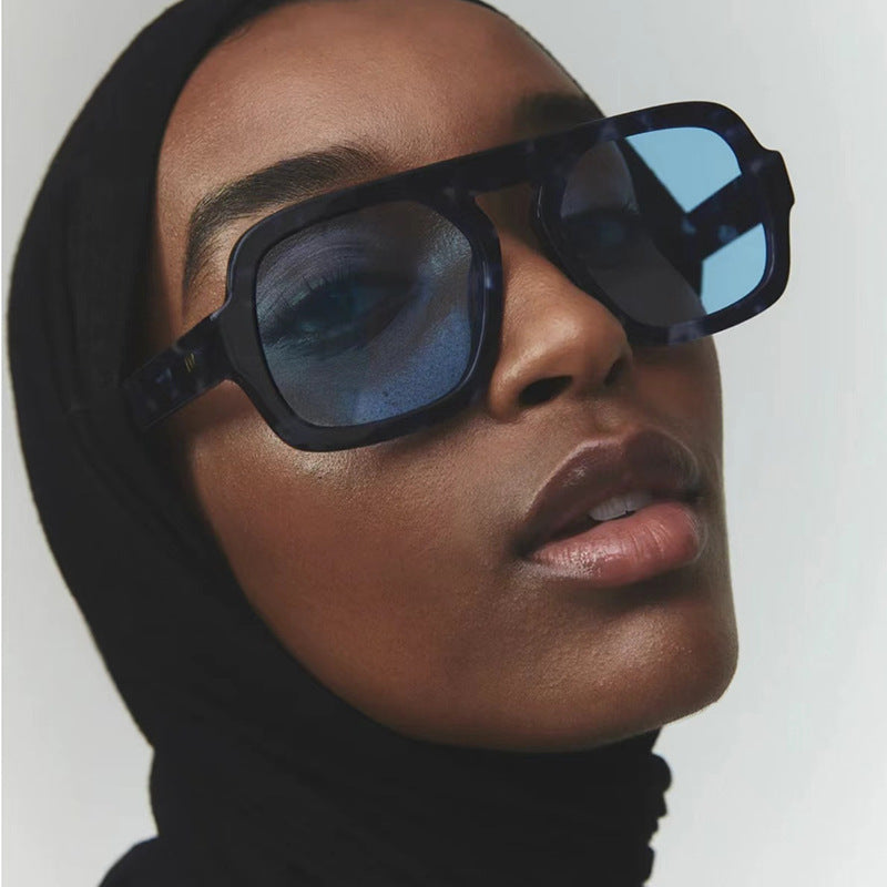 Single Beam Aviator Sunglasses