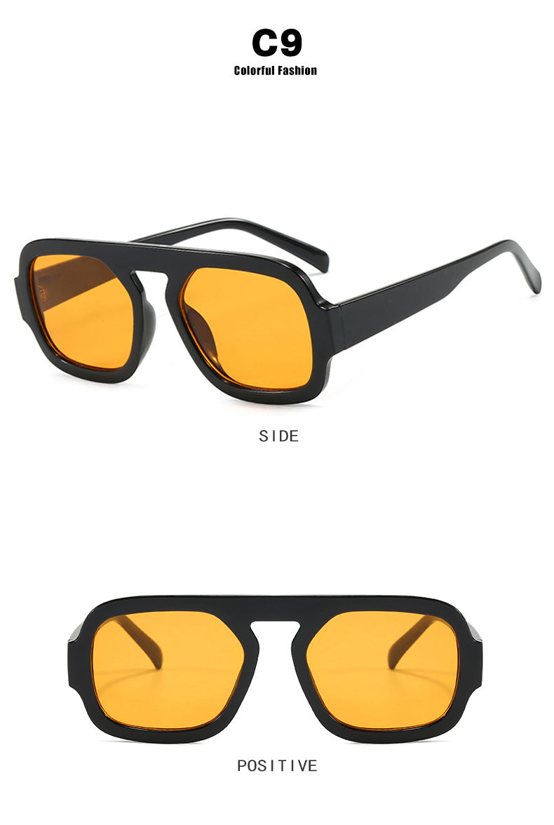 Single Beam Aviator Sunglasses