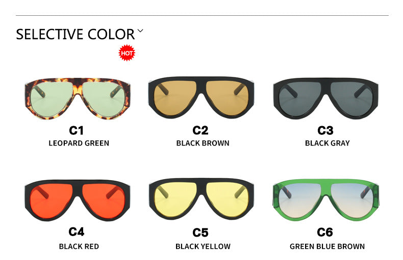 Fashion Wide-brimmed Sunglasses