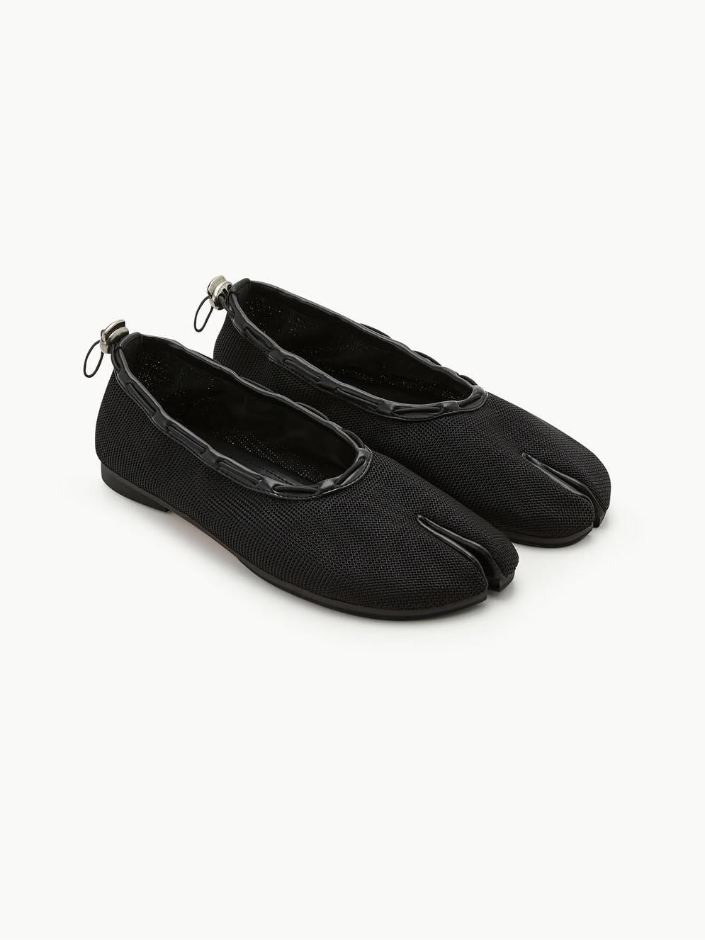 Pig Feet Shoes Mesh Air String Flat