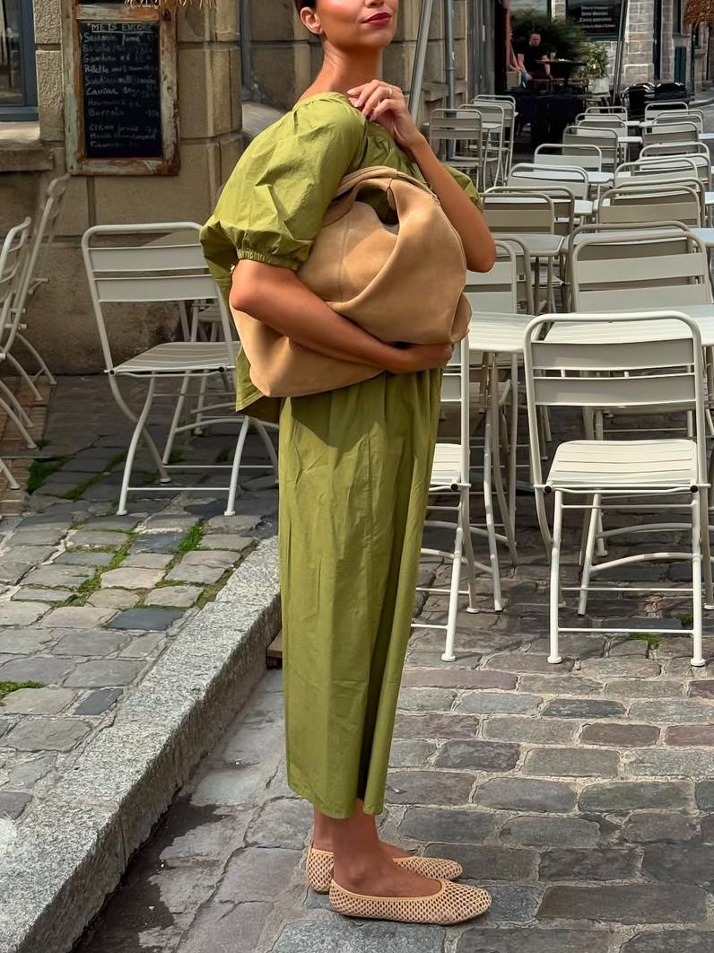 Charming Lime - Green Two - Piece Set