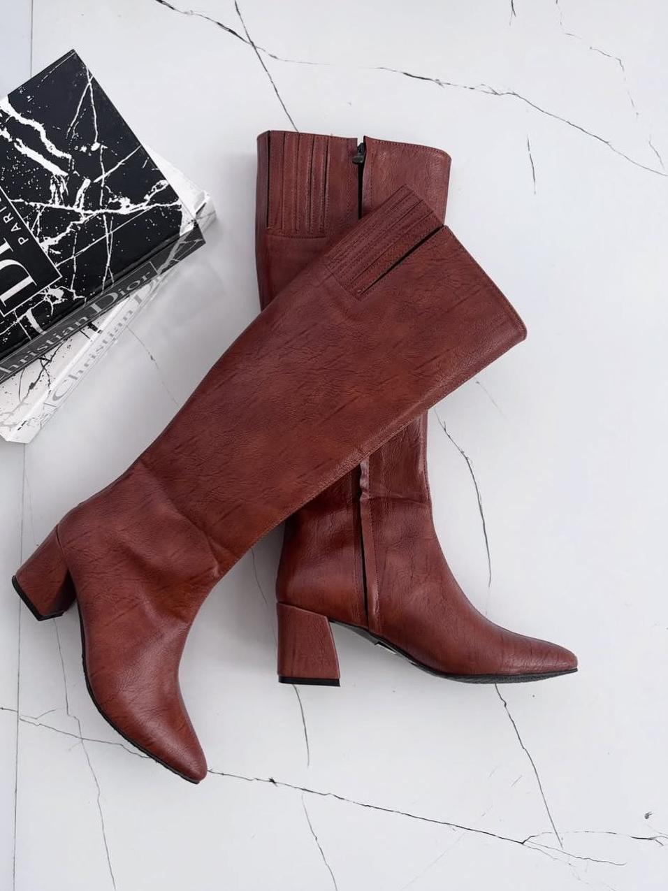 Elegant High - Rise Boots