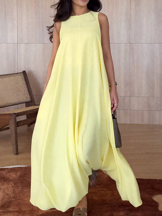 Elegant Sleeveless Maxi Dresses