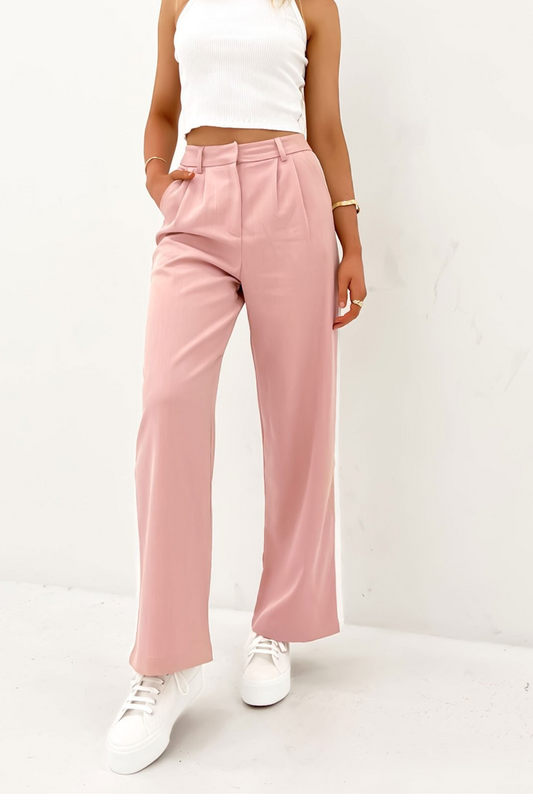 Fashionable Long - Striped Pants