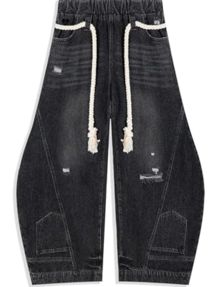 Reverse Super Baggy Barrel Jeans