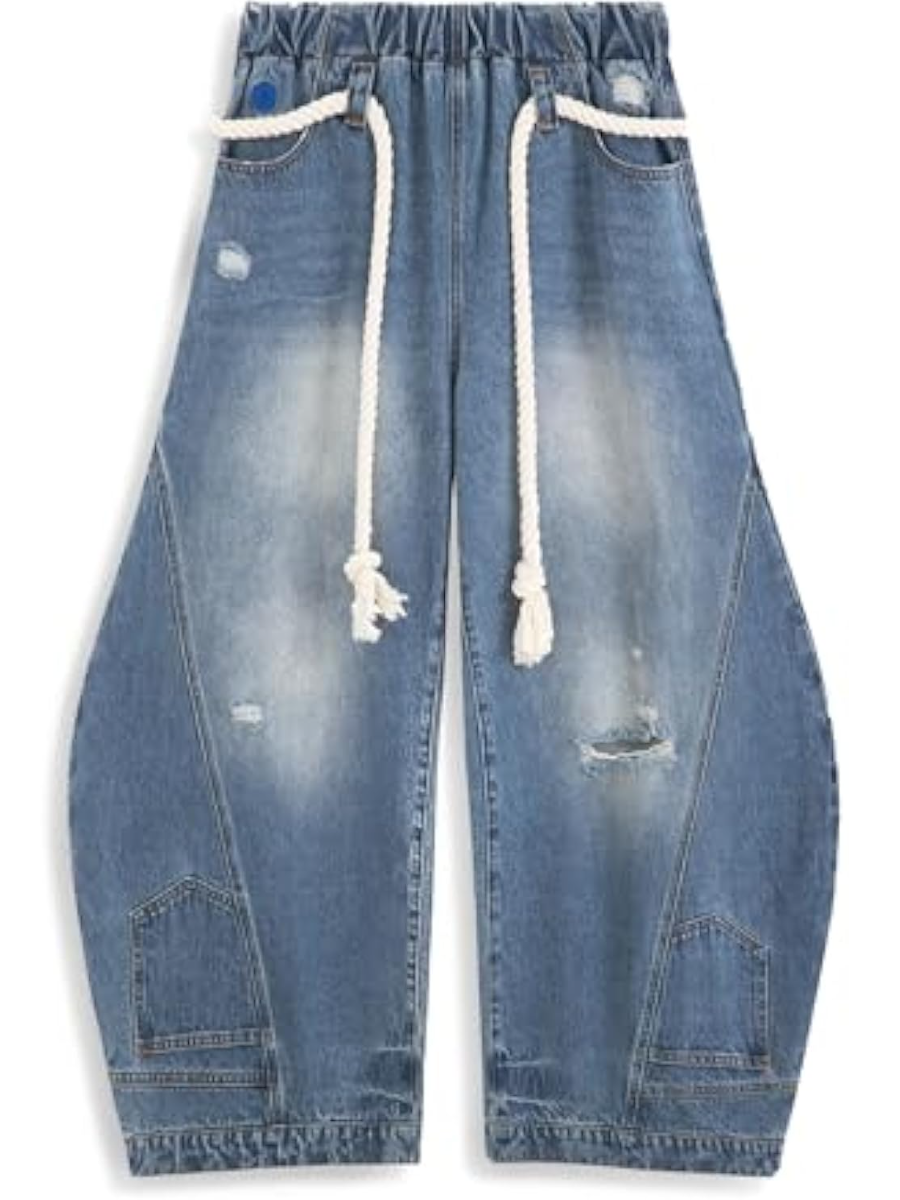 Reverse Super Baggy Barrel Jeans