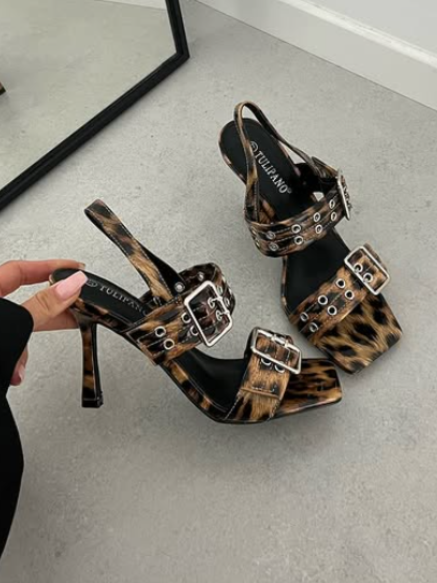 Metal Buckle Pumps